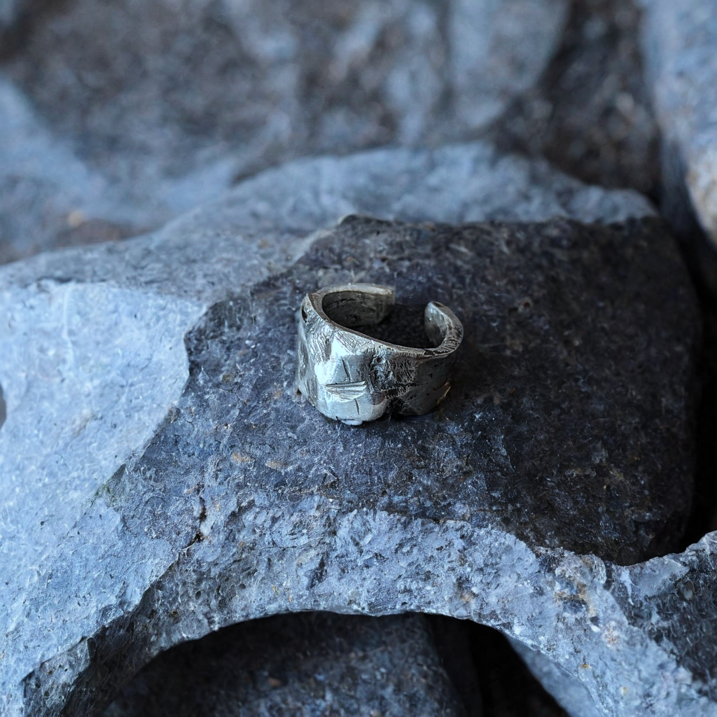 Ear cuff argent massif 925 "Pure Ag925_ec01"