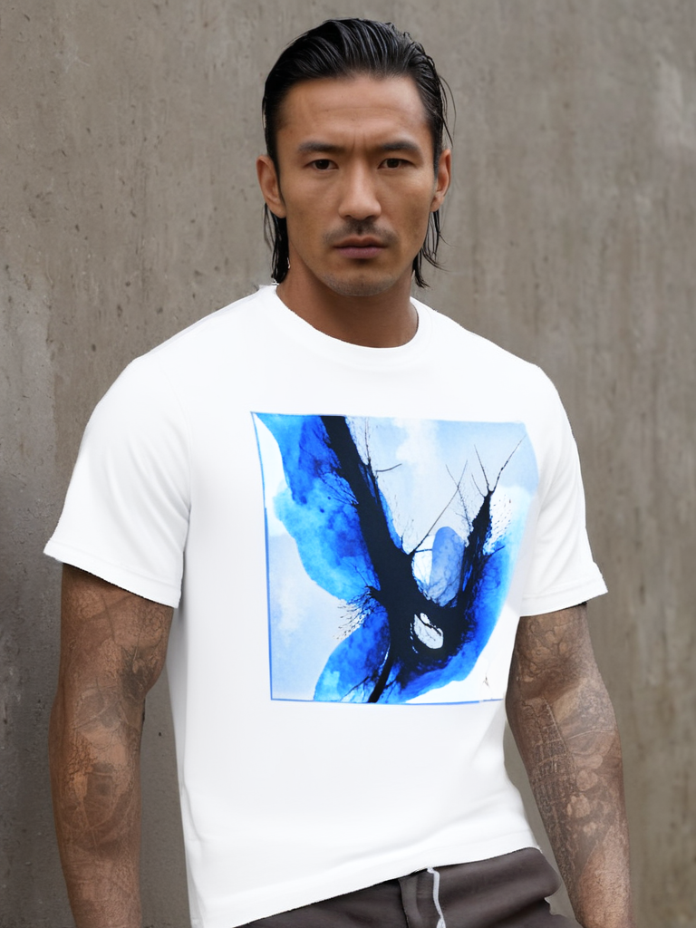 T-shirt homme en coton biologique "Gutai 03"