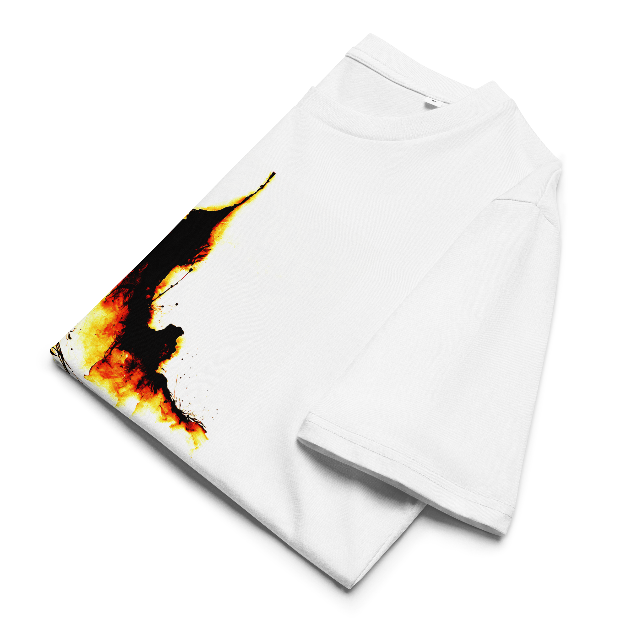 T-shirt femme en coton biologique "Gutai 05"