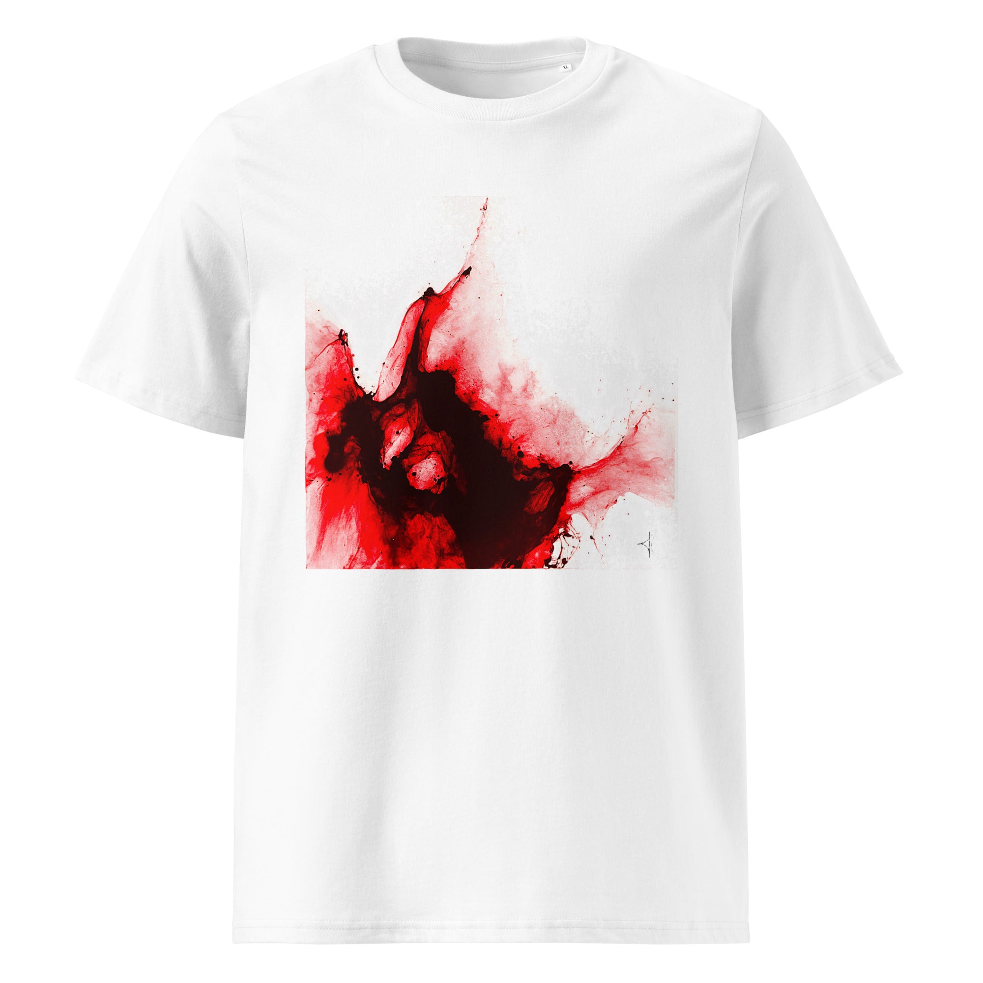 T-shirts homme/femme imprimés sérigraphiés à Ajaccio avec mes visuels exclusifs « naufrage ». 100 % coton bio, 30 exemplaires max par design.