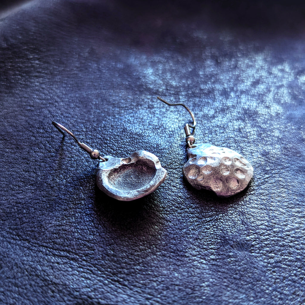 Boucles d'oreilles "Moon" (Sn_bo_02)