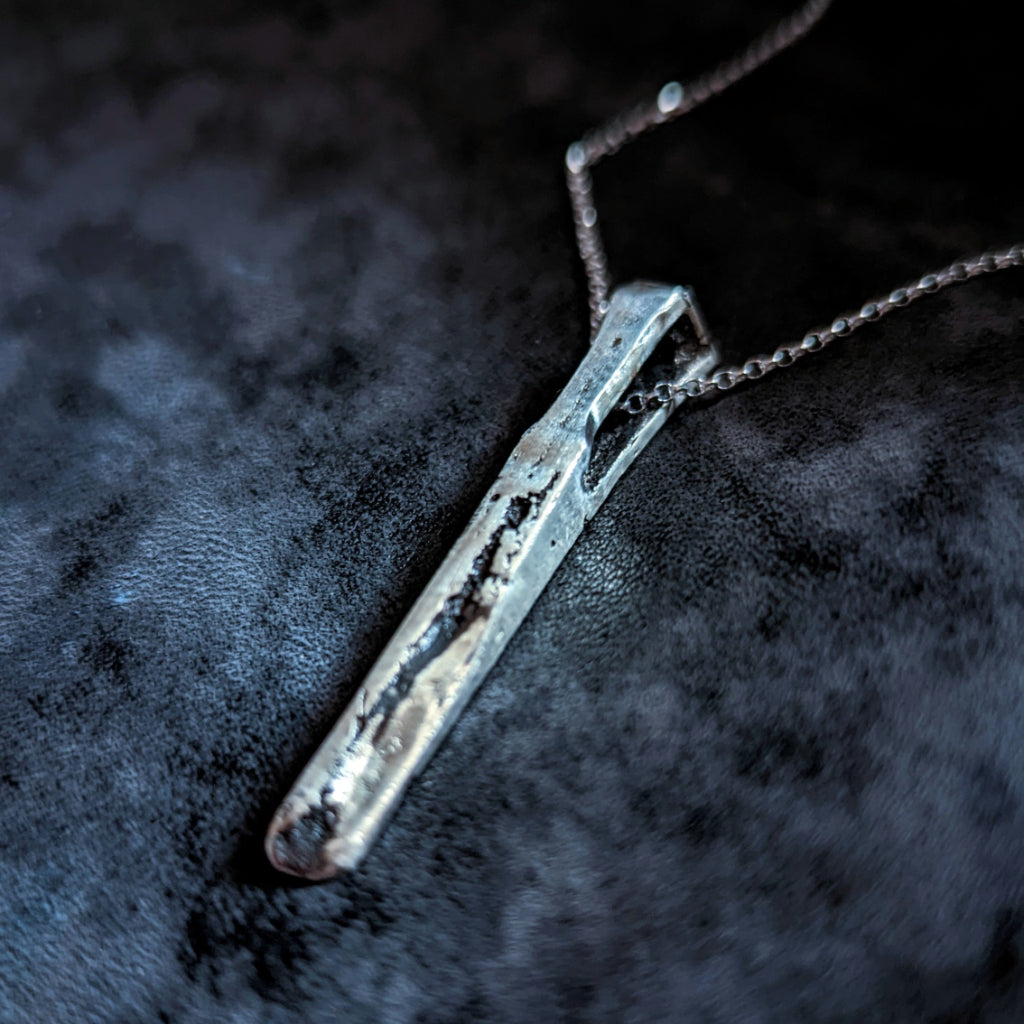 Stick argent massif 925 (Pure Ag925_pent03)