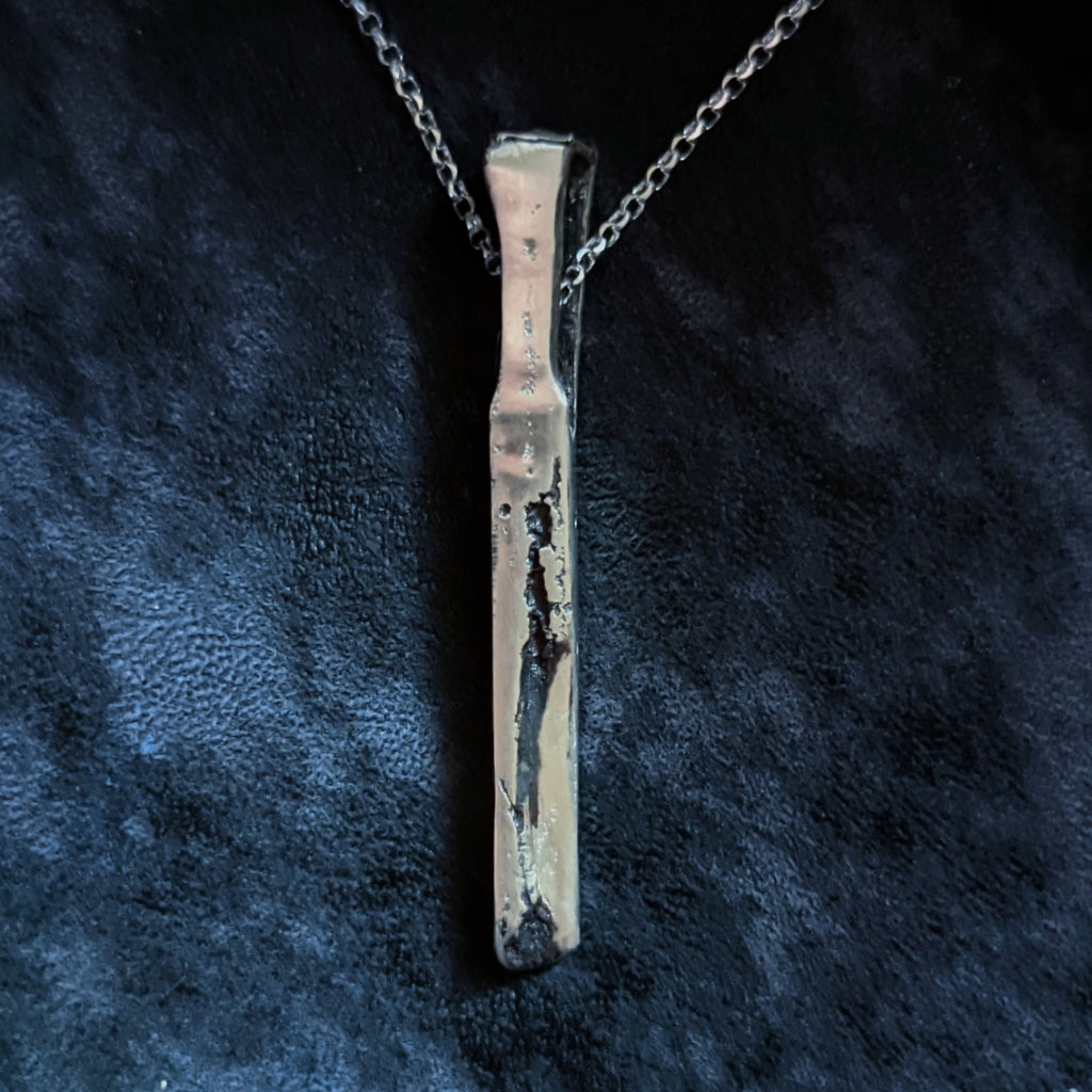 Stick argent massif 925 (Pure Ag925_pent03)